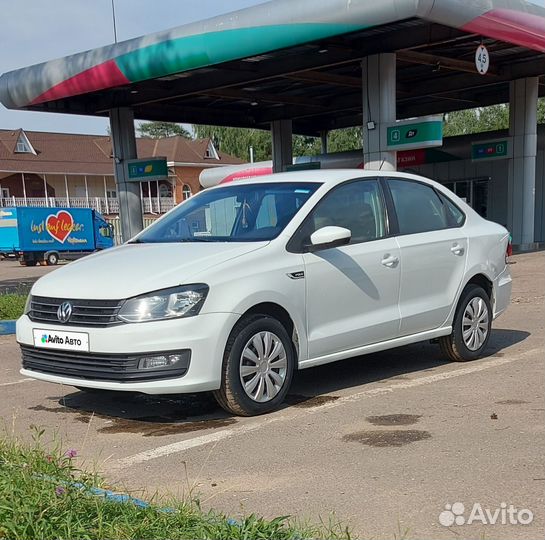 Volkswagen Polo 1.6 AT, 2019, 121 000 км