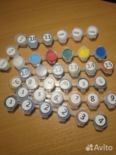 Акриловые краски художественные