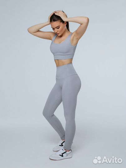 Леггинсы. Топ. Костюм Бифлекс спортивный. Оптом