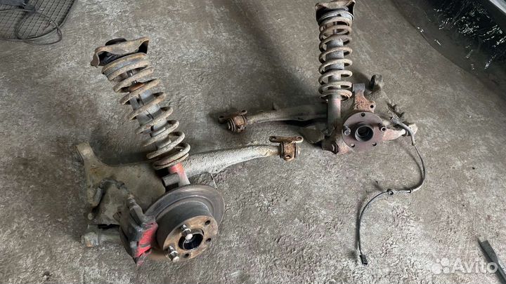 Задние кулаки, рычаги, стойки Audi a6 c4 quattro