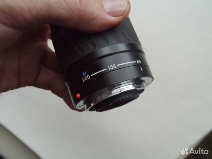 Объектив monolta 80-200 F4.5 компакт телевик sony