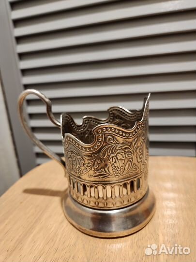 Подстаканник мельхиор СССР