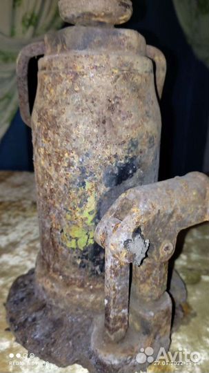 Домкрат гидравлический 10 тонн,советский