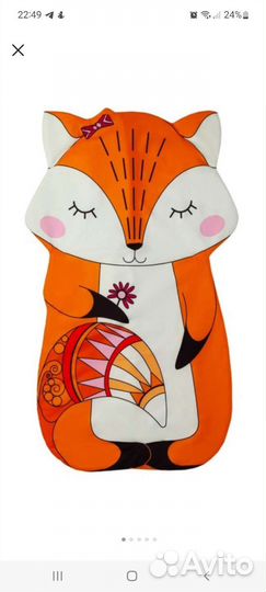 Плед-одеяло детский новый