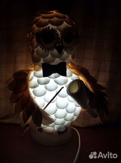 Сова светильник