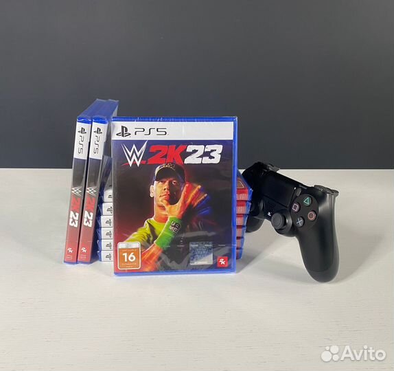 WWE 2K23 PS5 10 штук