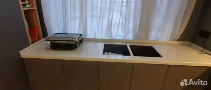 Столешница для кухни из искусственного камня