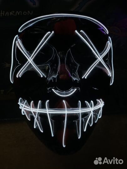 Маска светящаяся