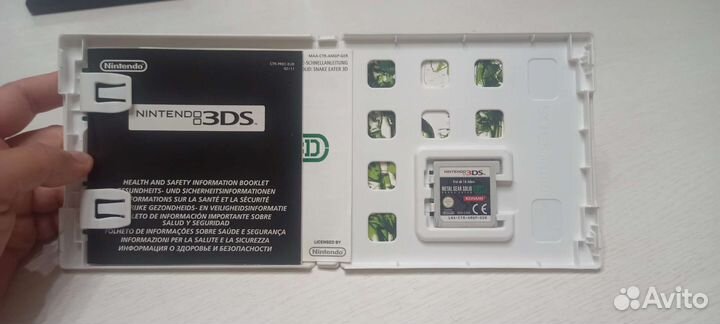 Metal gear solid snake eater 3d для Nintendo 3DS