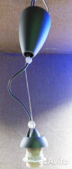 Люстра (механизм лифт) серебро