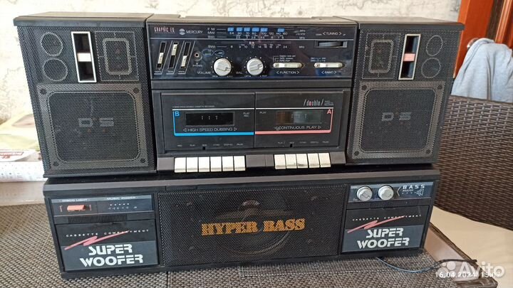 Магнитофон кассетный mercury