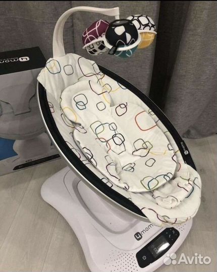 Качели 4moms mamaroo 4.0 с вкладышем
