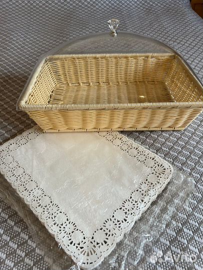 Корзина для выпечки с крышкой