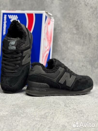 Кроссовки зимние New Balance 574 36-41