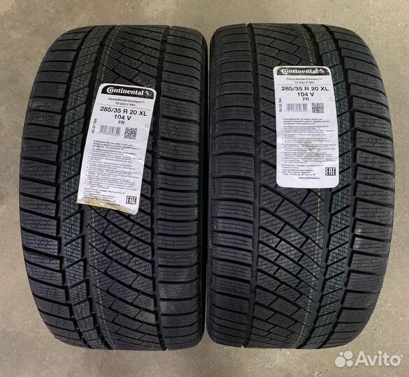 Continental ContiWinterContact TS 830 P 255/40 R20 и 285/35 R20 104V