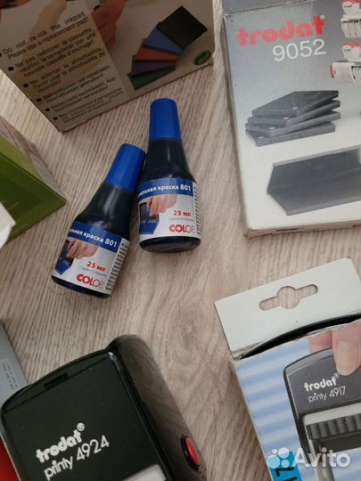 Оснастка штемпельная подушка