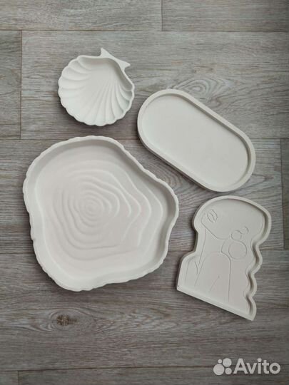 Подставка - шкатулки из гипса