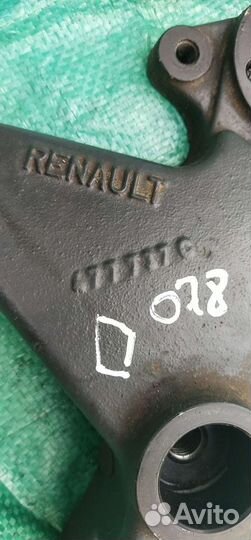 Кронштейн термомуфты renault 477737