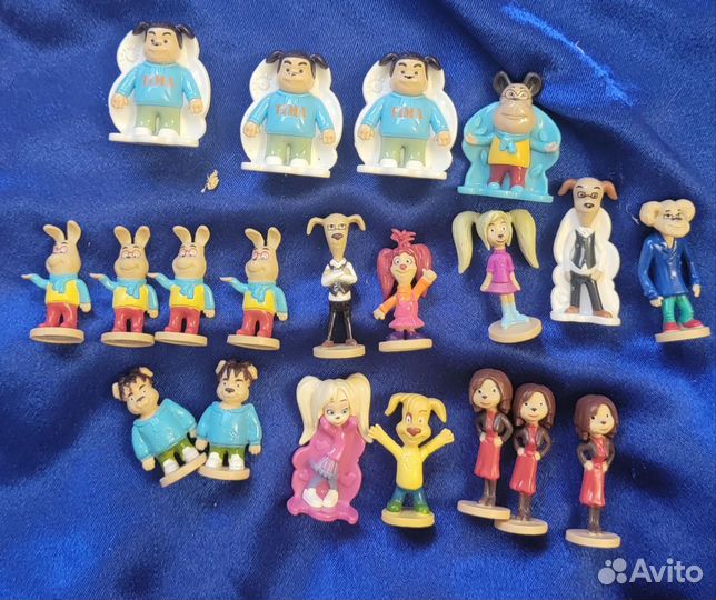 Набор игрушек из киндера для коллекции