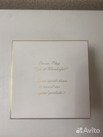 Valmont коробка от набора