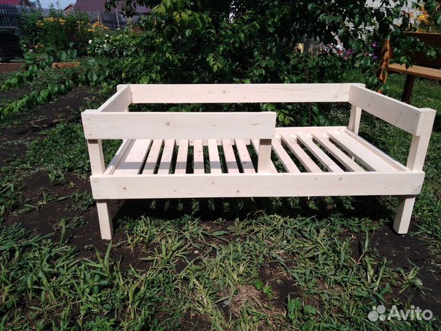 Детская деревянная кровать новая