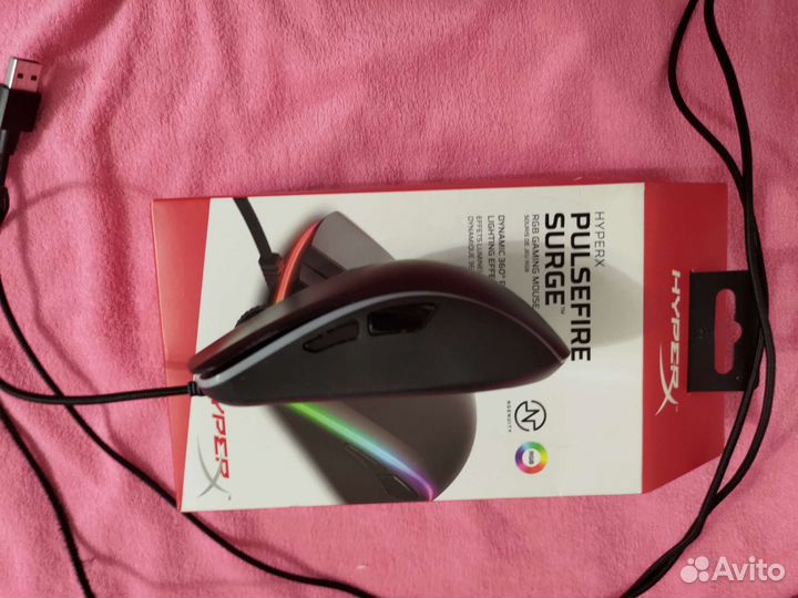 Игровая мышь hyperx pulsfire surge