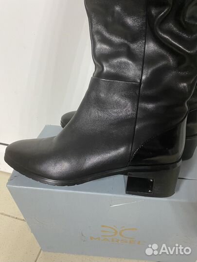 Сапоги женские,зимние,натуральная кожа