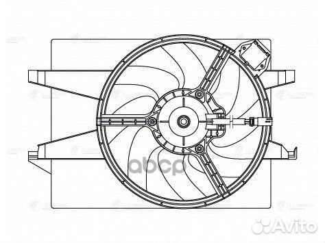 Э/вентилятор охл. LFK1032 luzar