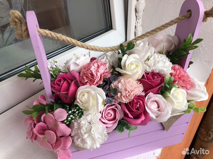 Цветы Букет из пенных цветов