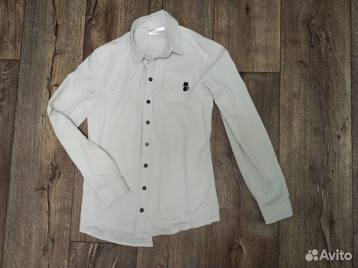 Рубашки белые s