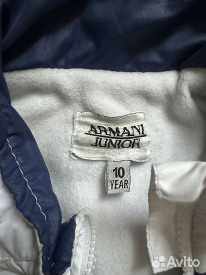 Жилет утепленный для мальчика 140 Armani Junior