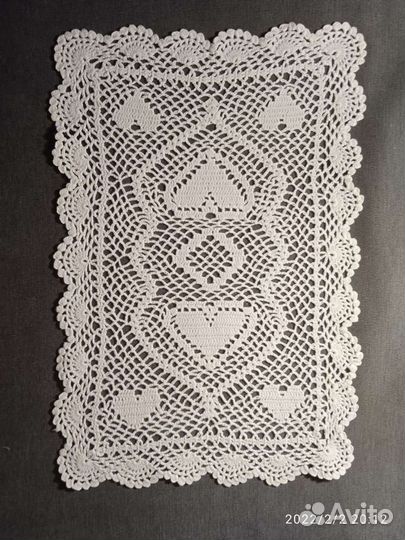 Салфетки вязанные. Декор для дома