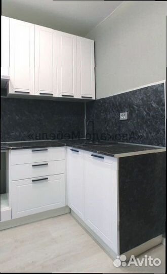 Кухонный гарнитур белый модульный новый