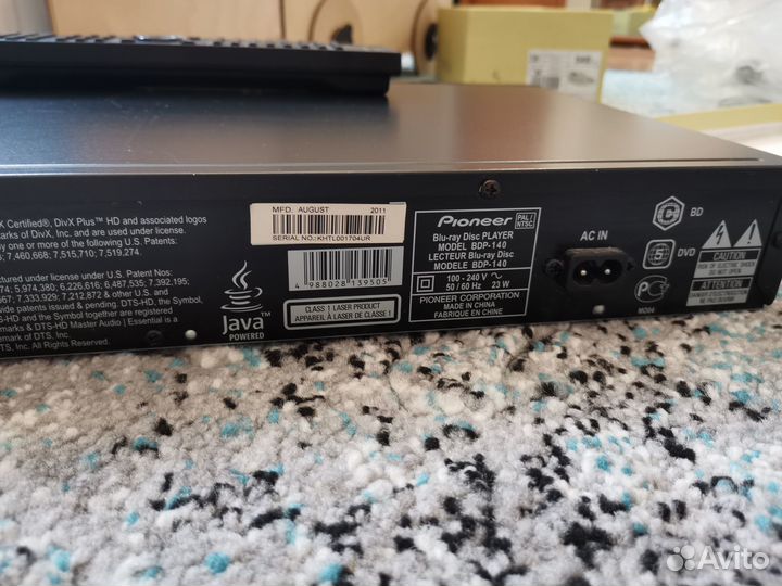 Bluray плеер pioneer BDP-140