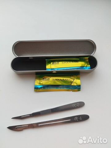 Набор скальпелей со сменными насадками