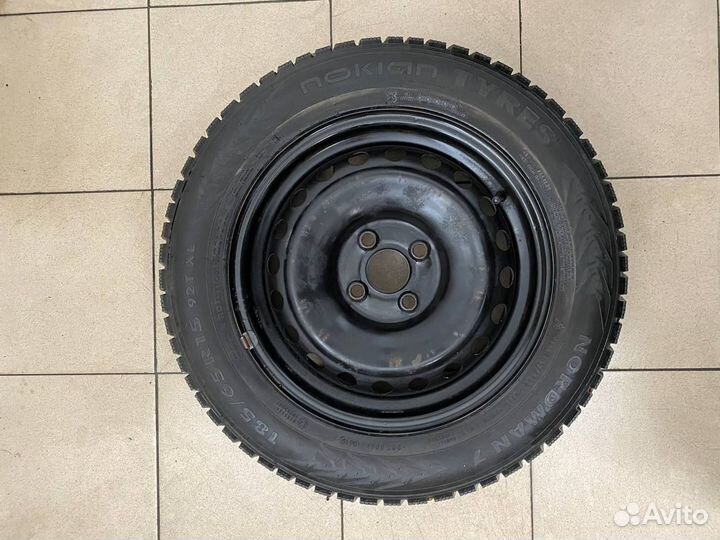 Колеса Rio Solaris Nokian Nordman 7 185/65 R15 зим