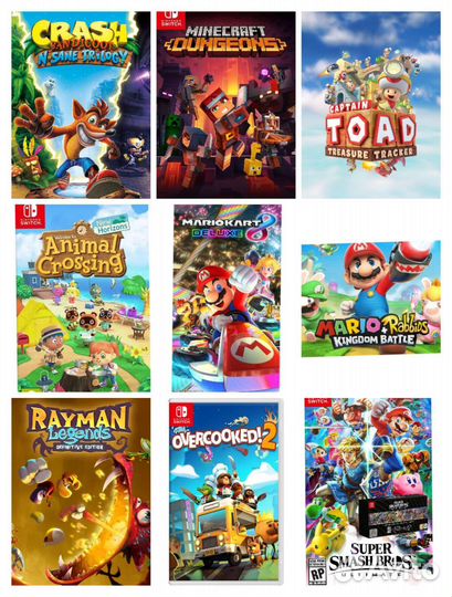 Лучшие игры для Nintendo Switch