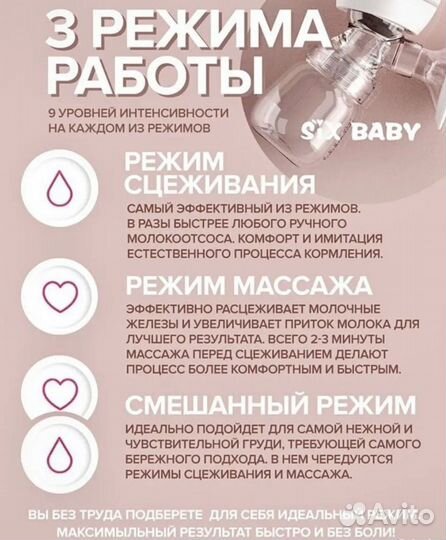 Молокоотсос электрический беспроводной