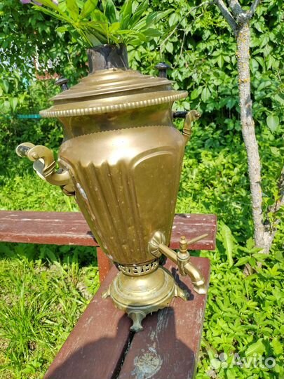 Самовар на дровах СССР