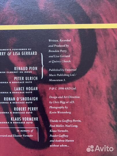 Виниловая пластинка Dead Can Dance Spiritchaser