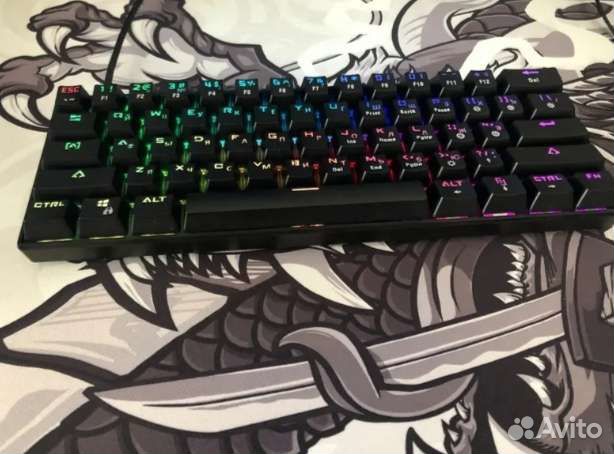 Игровая клавиатура Dexp tanto rgb купить в Асбесте | Электроника | Авито