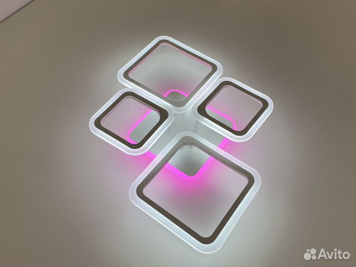 Люстра светодиодная на 12кв\м