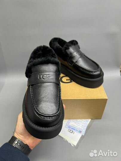 Лоферы женские UGG на меху зима Размер 36-40