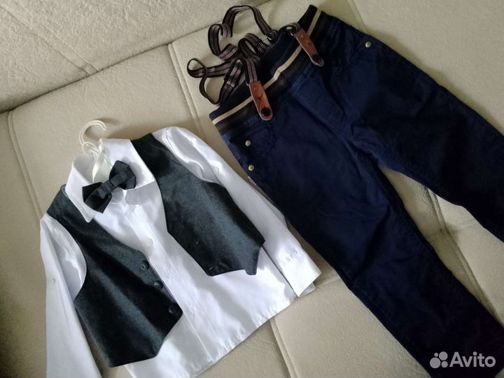 2 Рубашки и брюки 92-98