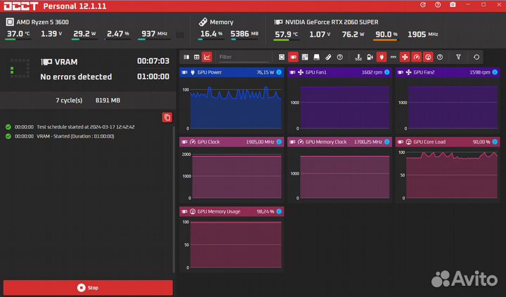 Palit rtx 2060 super