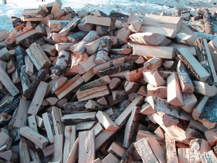 Дрова березовые, дрова ольховые, дрова колотые
