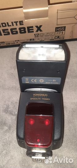 Фотовспышка yongnuo speedlite YN568EX для nicon