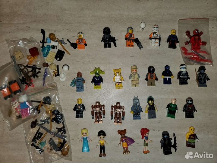 Lego star wars фигурки разные
