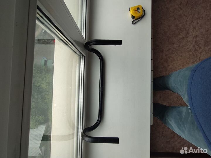 Шоссейный руль 440 мм под зажим 25.4 мм