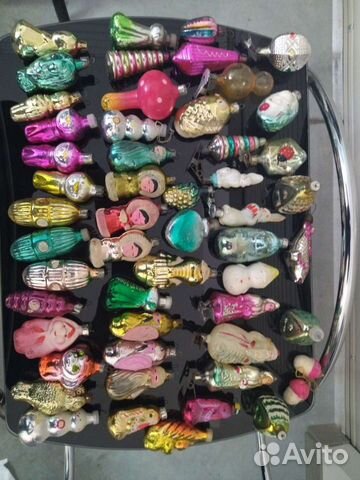 Елочные игрушки ссср, 50-70года